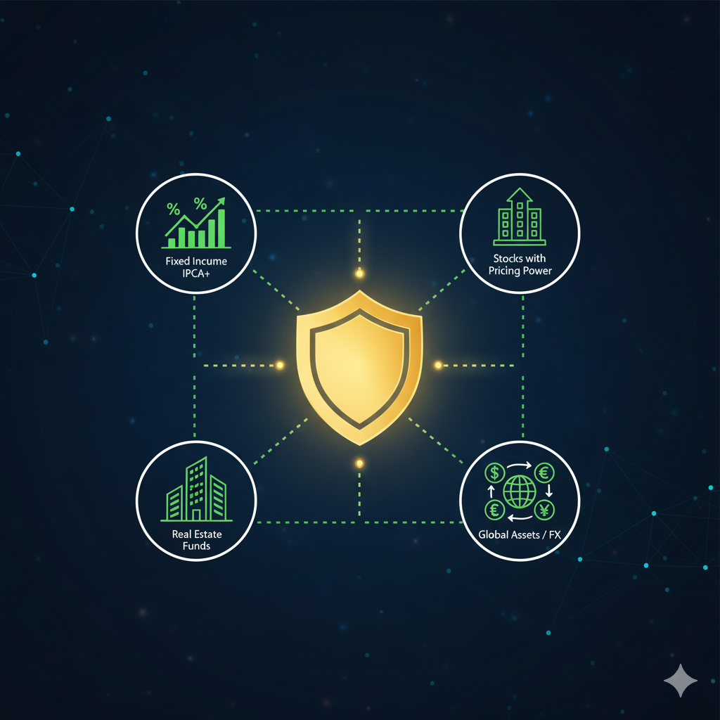 Estratégias de diversificação e proteção de capital contra a inflação